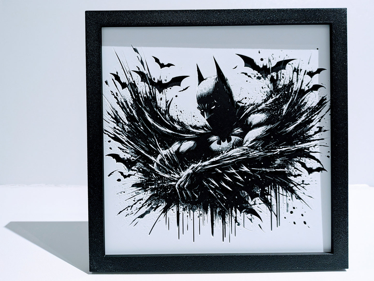 Ritratto 3D - Batman cavaliere oscuro