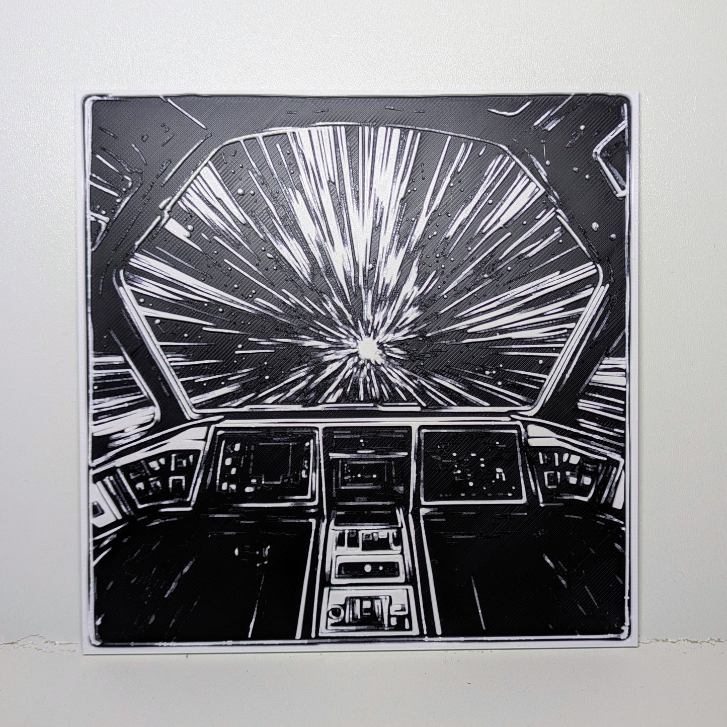 Ritratto 3D - Star Wars Iperspazio