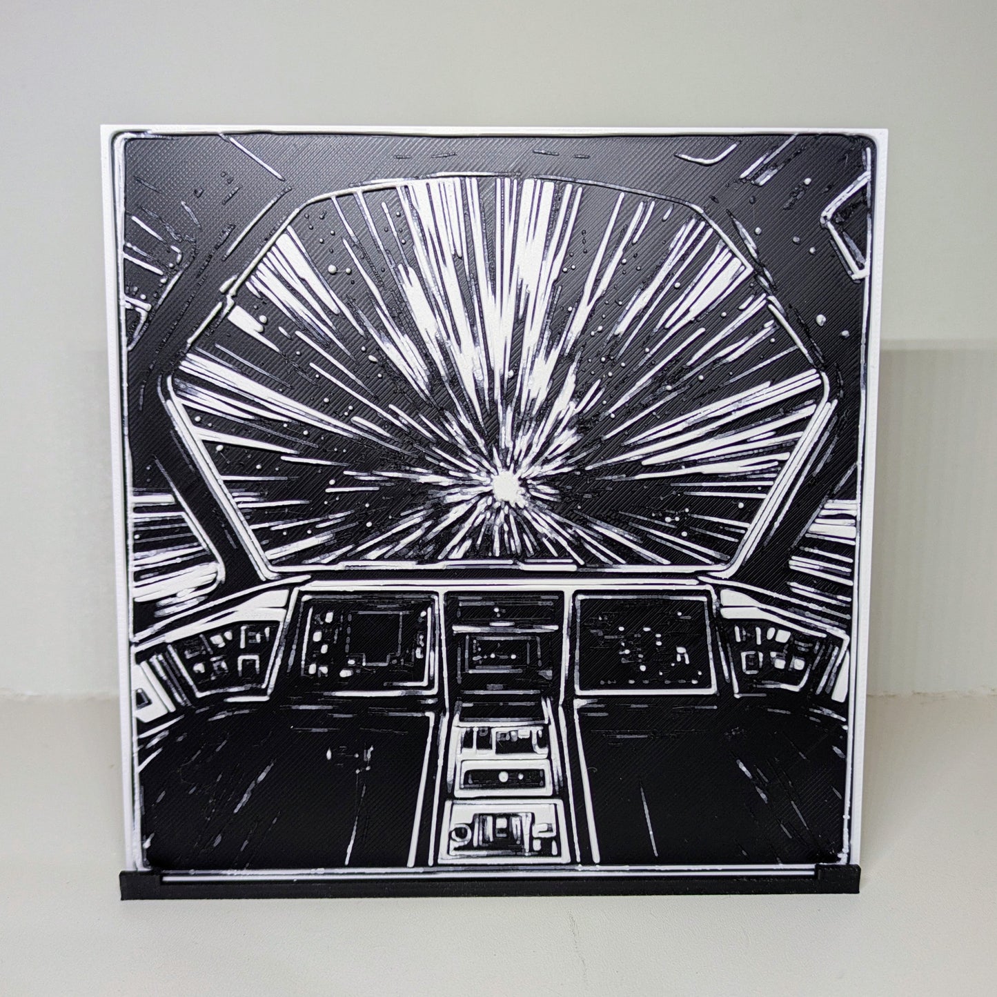 Ritratto 3D - Star Wars Iperspazio