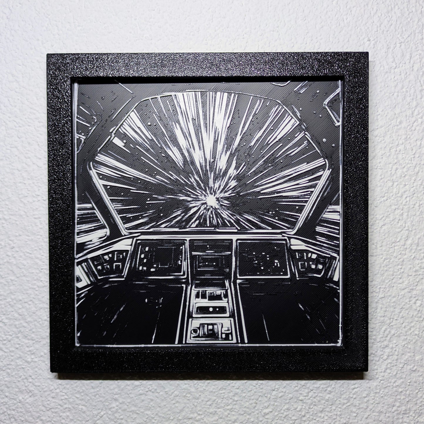 Ritratto 3D - Star Wars Iperspazio