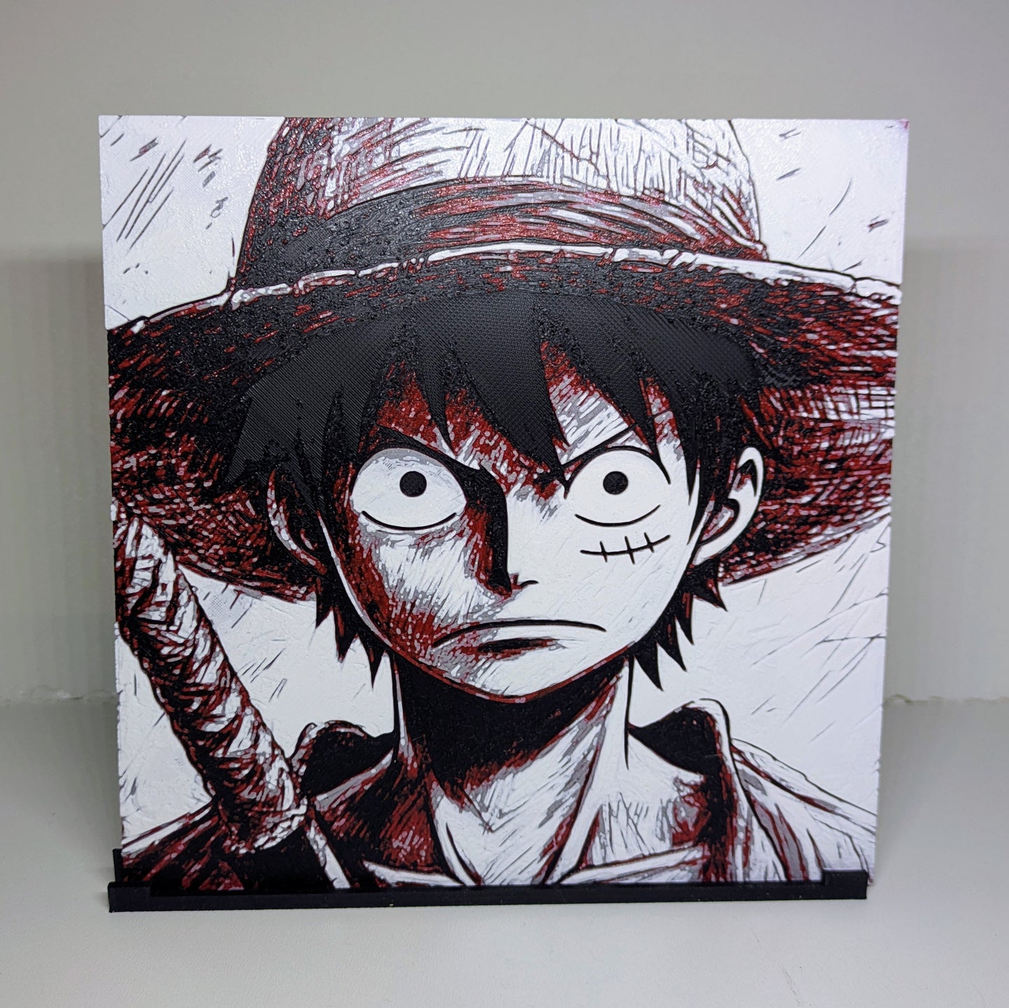 Ritratto 3D - OnePiece Monkey D. Luffy