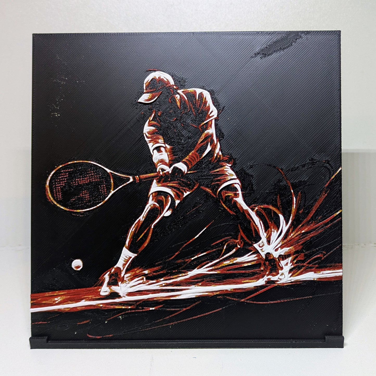 Ritratto 3D - Tennista