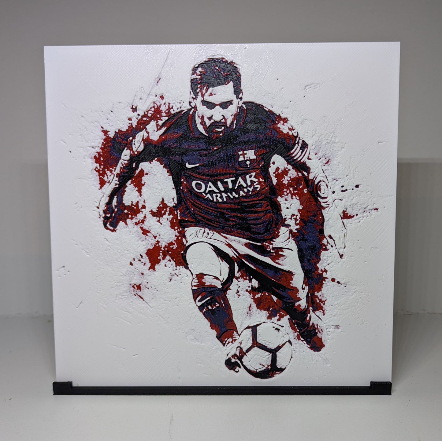 Ritratto 3D - Messi Blaugrana