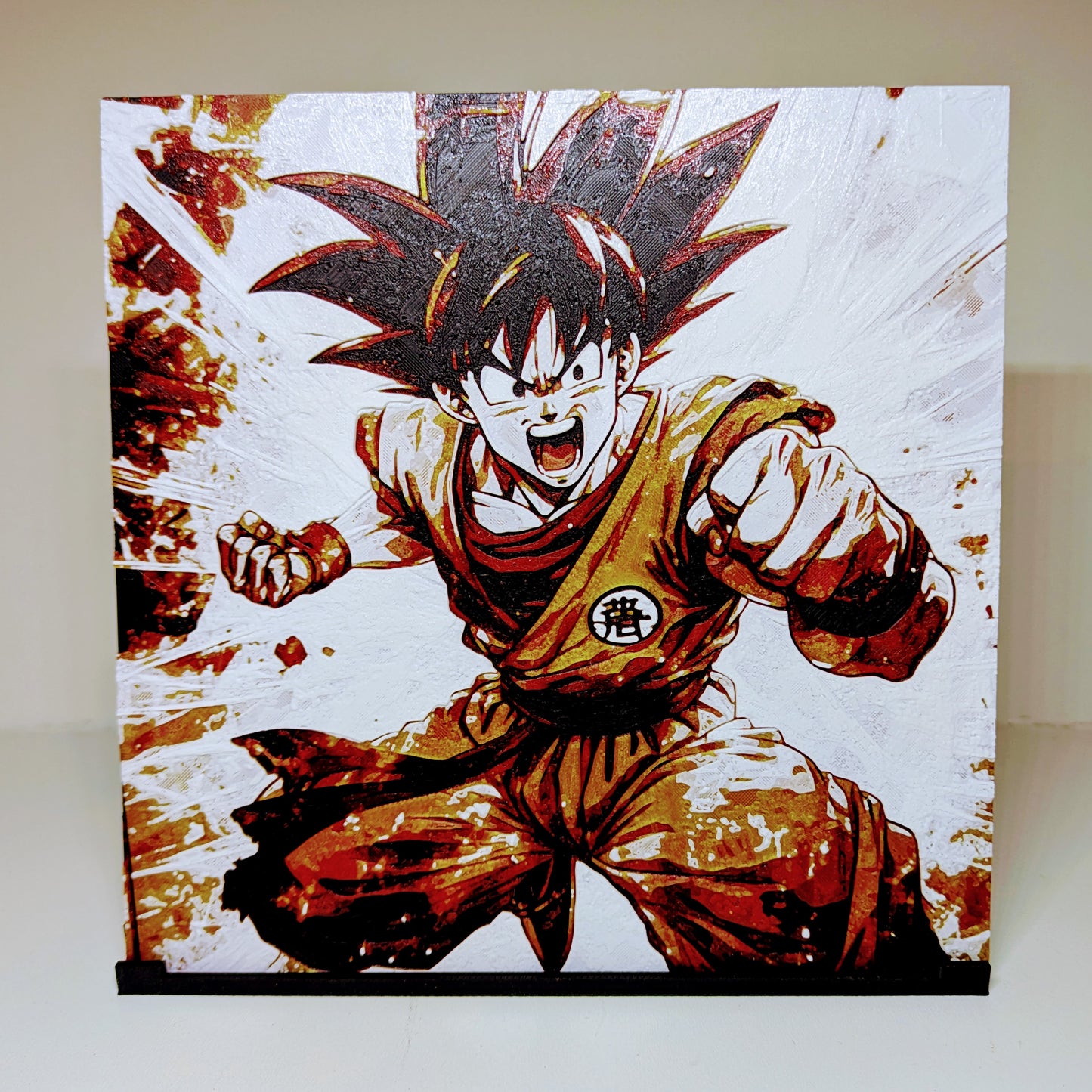 Ritratto 3D - Dragonball Goku