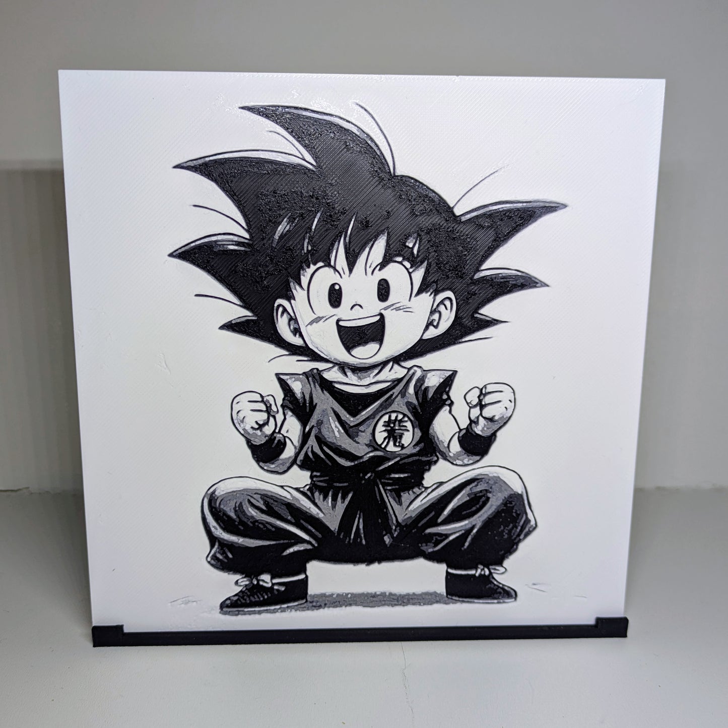 Ritratto 3D - Goku bambino