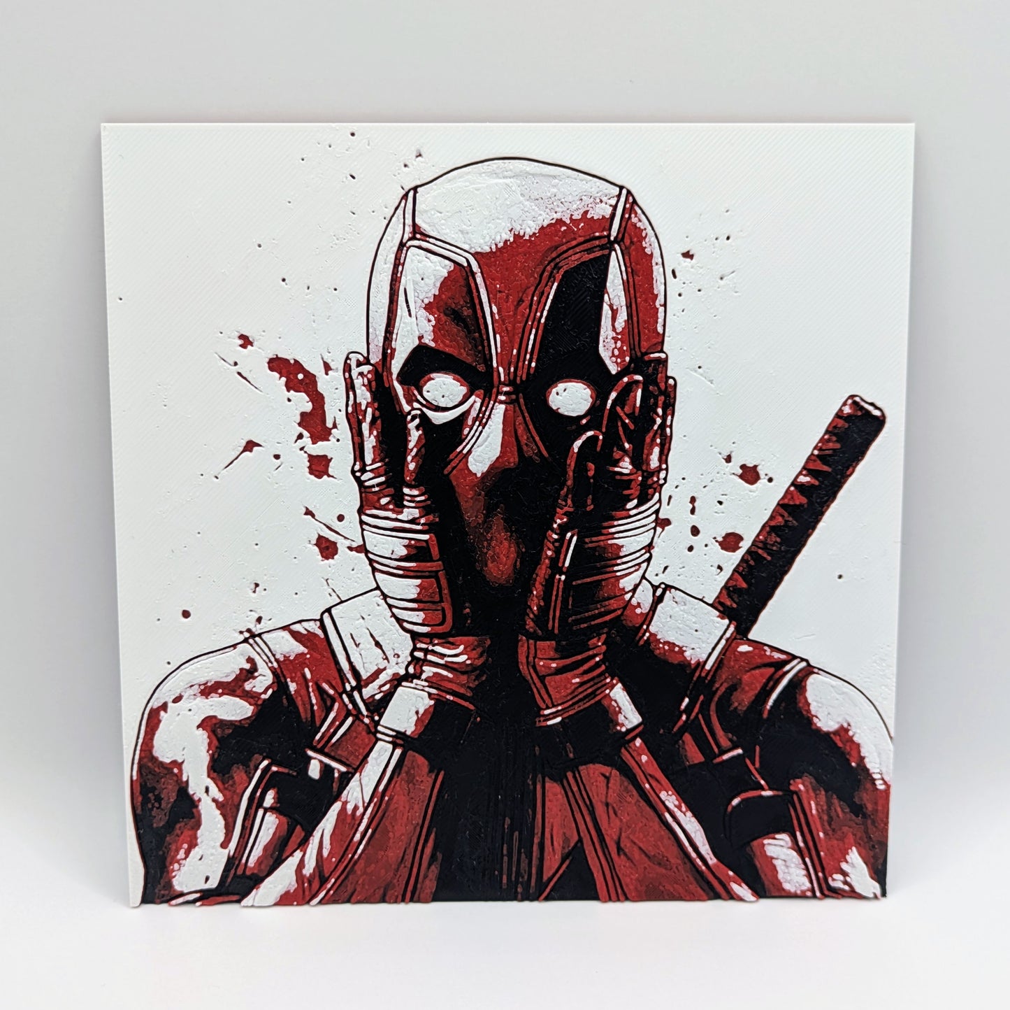 Ritratto 3D - Deadpool sorpreso
