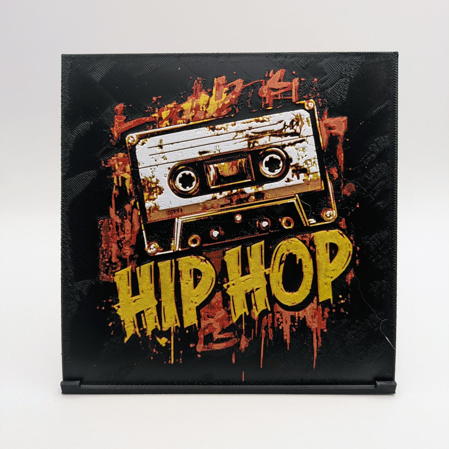 3D portrait - Hip hop classic tape