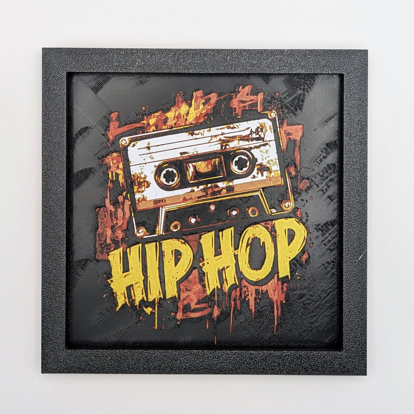 3D portrait - Hip hop classic tape